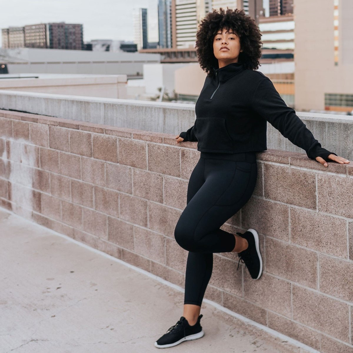 7/8 Capris - Black - Senita Athletics