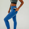 7/8 Capris - Classic Blue - Senita Athletics