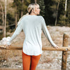 Boyfriend Long Sleeve - Gray- FINAL SALE