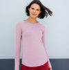 Tie Back Long Sleeve - Blush