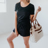 Strappy Romper - Black