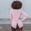 Tie Back Long Sleeve - Blush