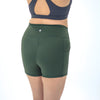 Lux High Waisted Rio Shorts (3.75 in. inseam) - Evergreen