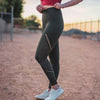 Alpine Laser Cut Leggings - Evergreen - Senita Athletics