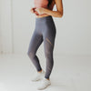 Alpine Laser Cut Leggings - Light Navy - Senita Athletics