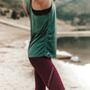 Alpine Laser Cut Leggings - Mulberry - Senita Athletics