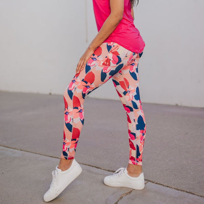 AMP Leggings - Petals - Senita Athletics