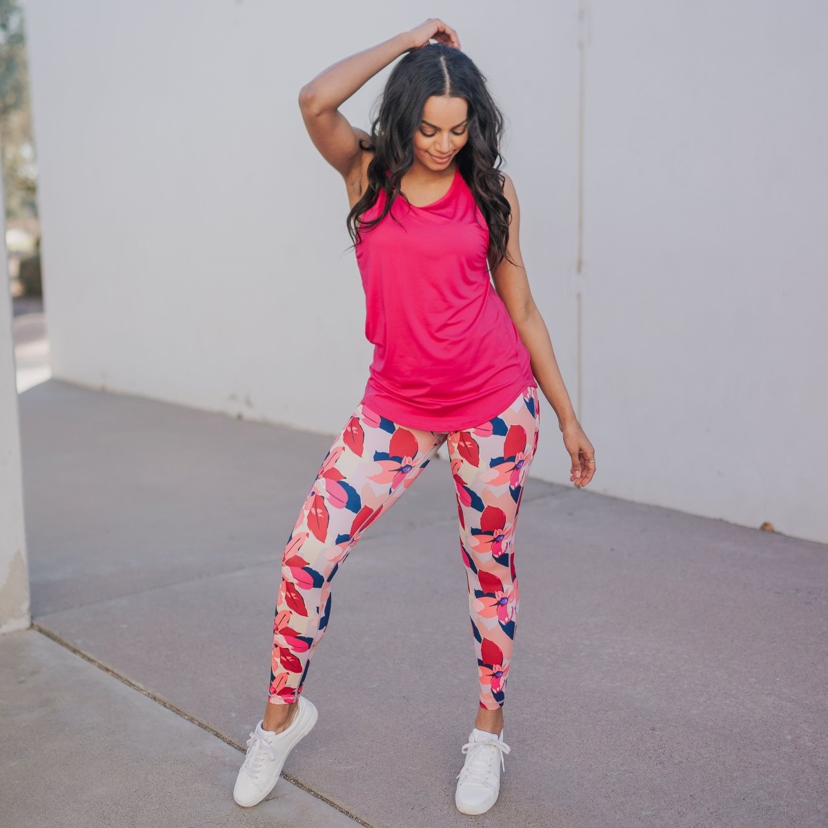 AMP Leggings - Petals - Senita Athletics