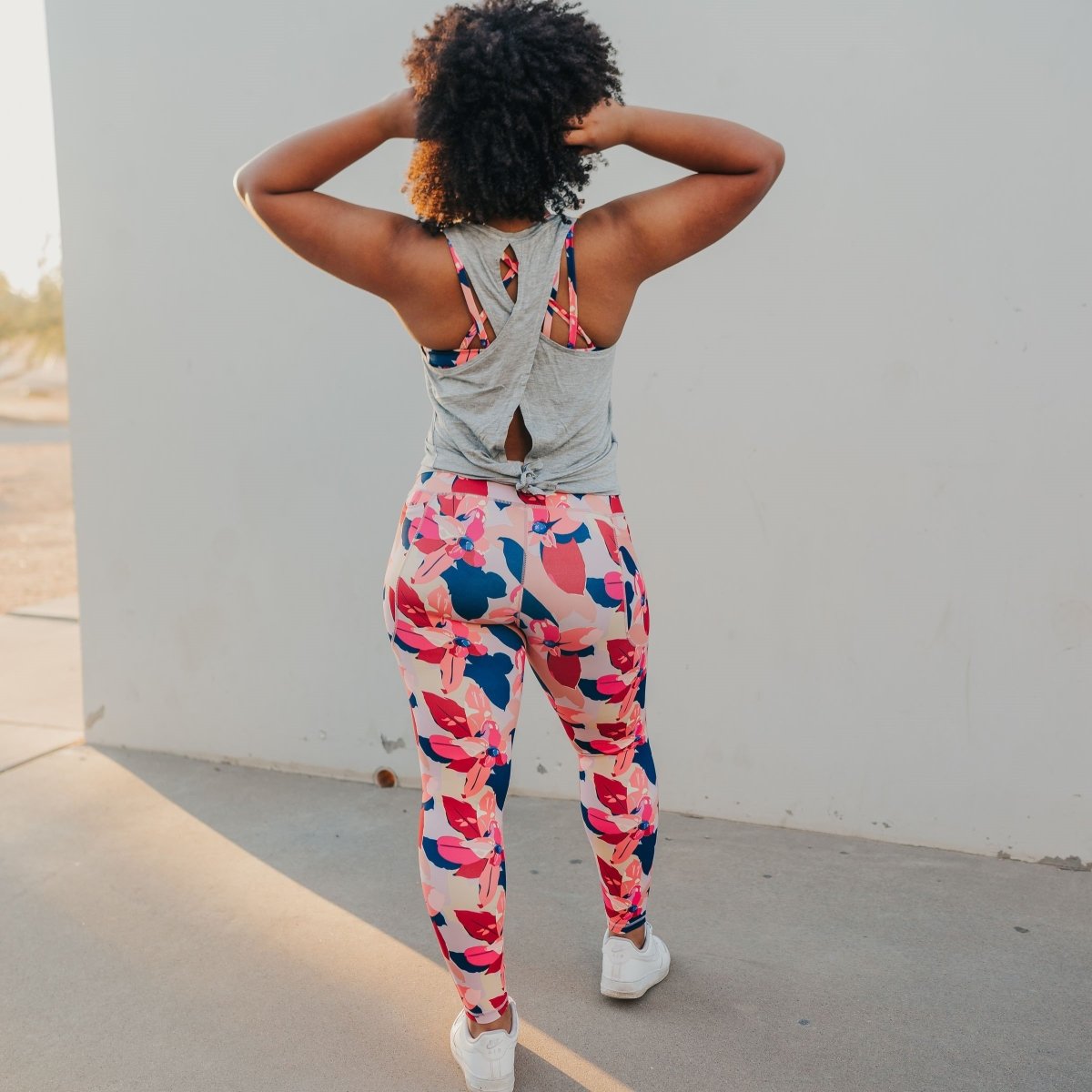 AMP Leggings - Petals - Senita Athletics