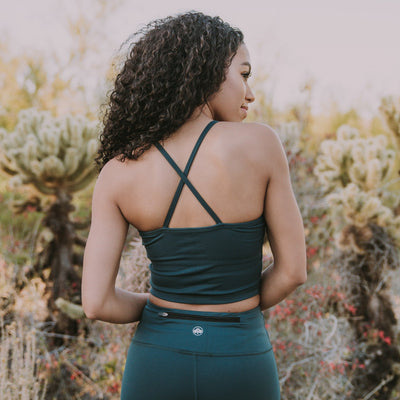 Ava Crop Top - Ponderosa - Senita Athletics