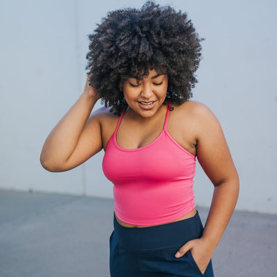Ava Crop Top - Punch - Senita Athletics