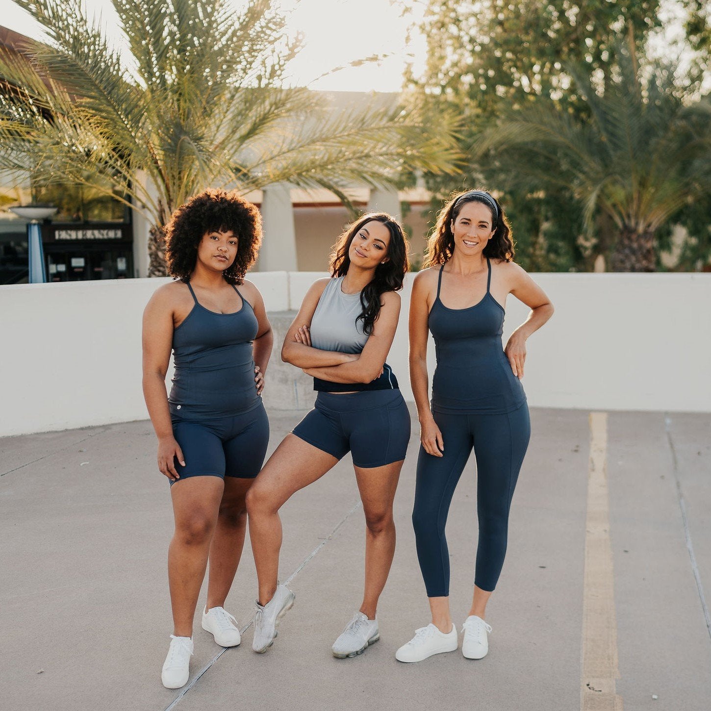 Ava Tank - Light Navy - Senita Athletics