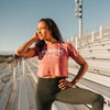 AZ is Hot Crop Top- Pink - Senita Athletics