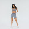 Baseline Shorts (5 in. inseam) - Heathered Gray - Senita Athletics