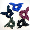 Bow Scrunchie - Dark Teal - Senita Athletics