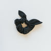 Bow Scrunchie - Onyx - Senita Athletics