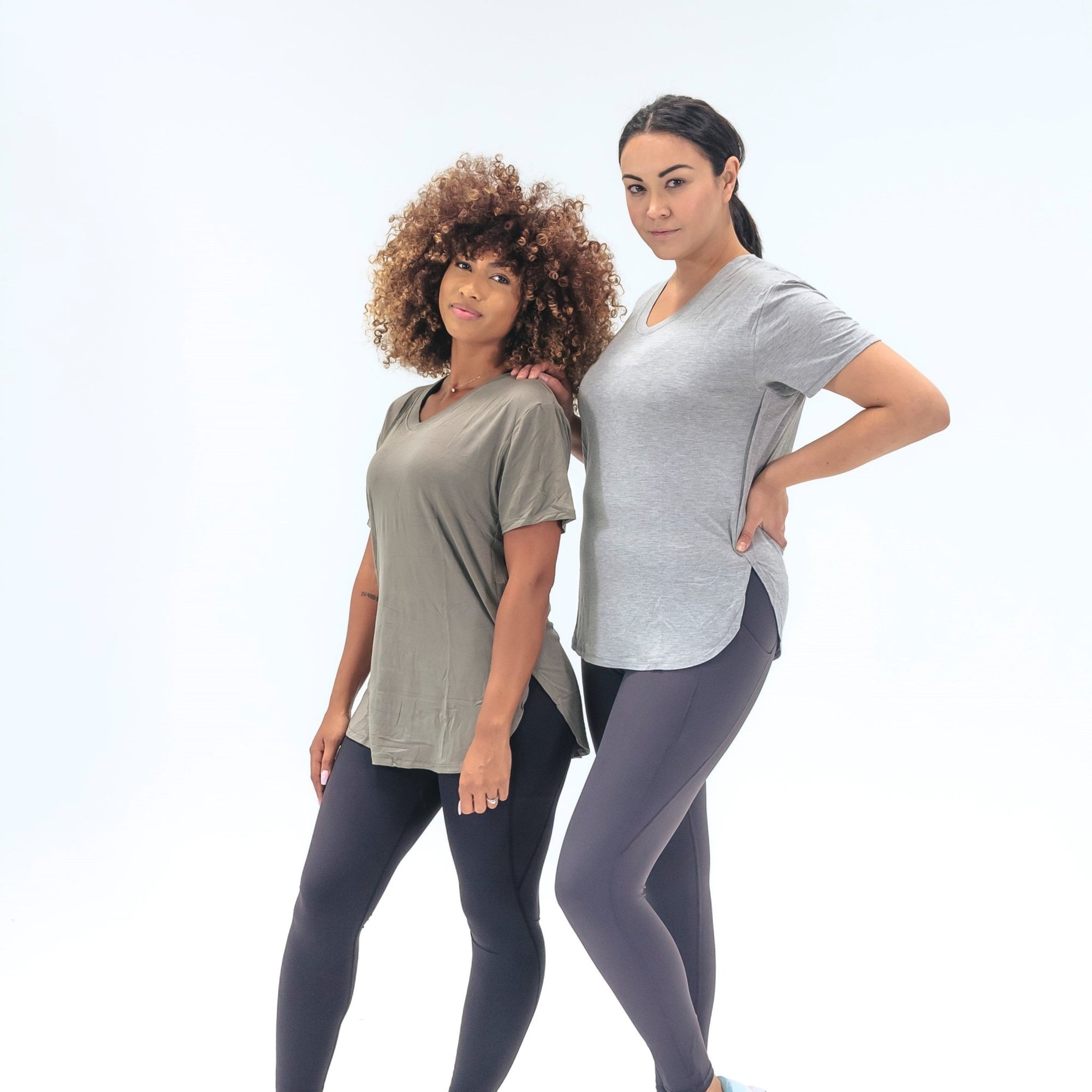 Boyfriend Tee - Gray - Senita Athletics
