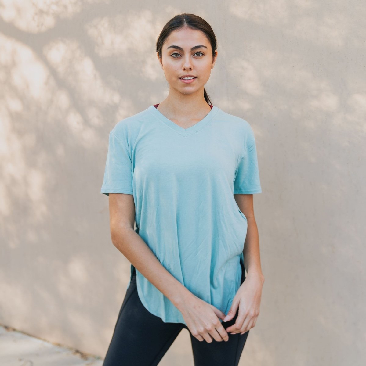 Boyfriend Tee - Seafoam - Senita Athletics