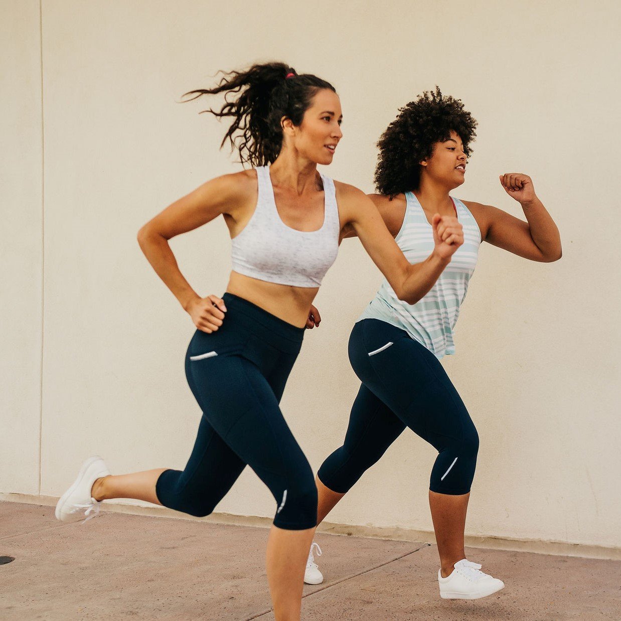 Break Free Capris - Navy - Senita Athletics