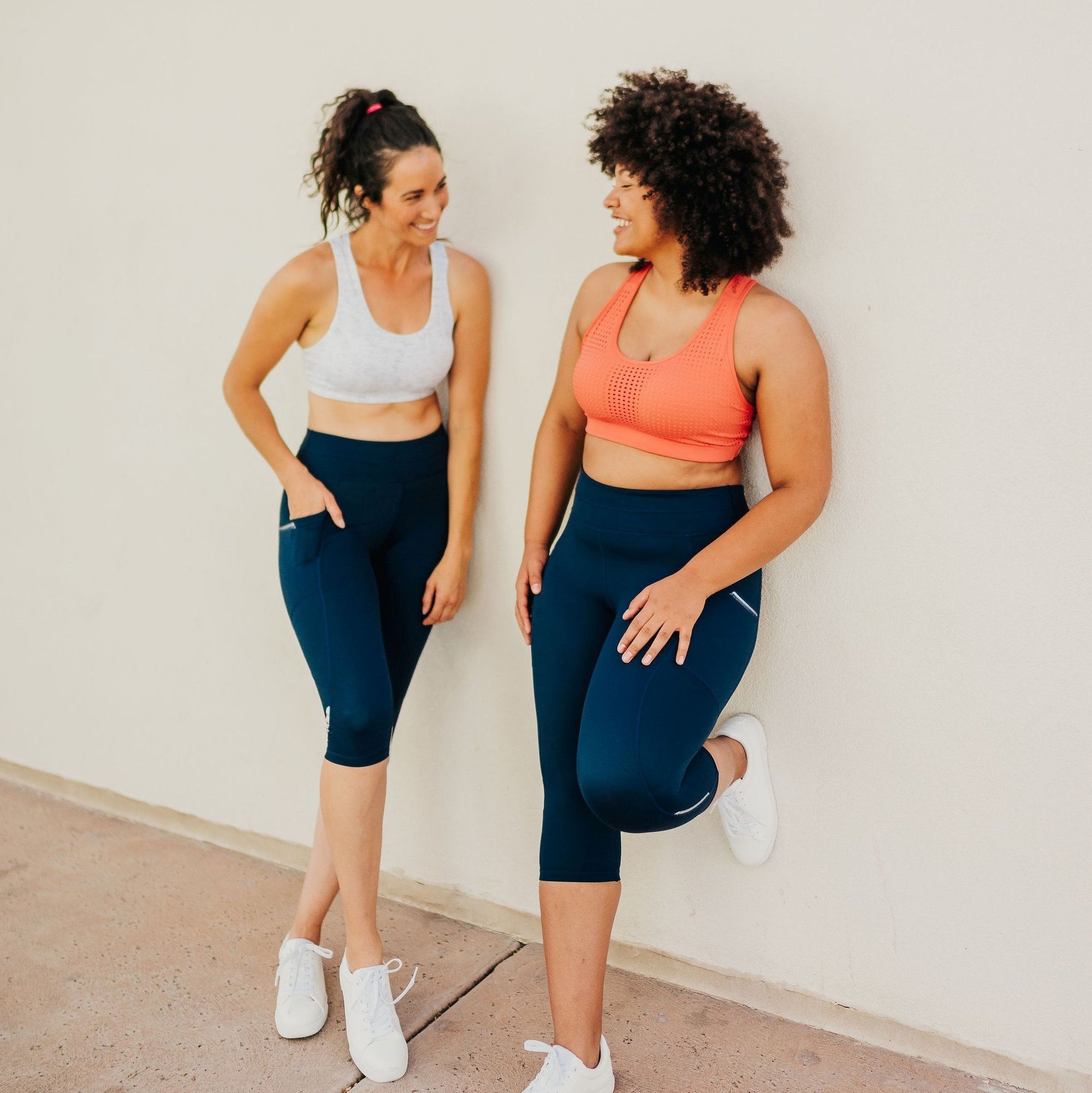 Break Free Capris - Navy - Senita Athletics