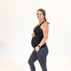 Bumpin' Maternity Tank - Black - Senita Athletics