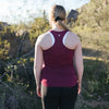 Bumpin' Maternity Tank - Merlot - Senita Athletics