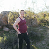 Bumpin' Maternity Tank - Merlot - Senita Athletics