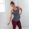 Bumpin' Maternity Tank - Smoke - Senita Athletics