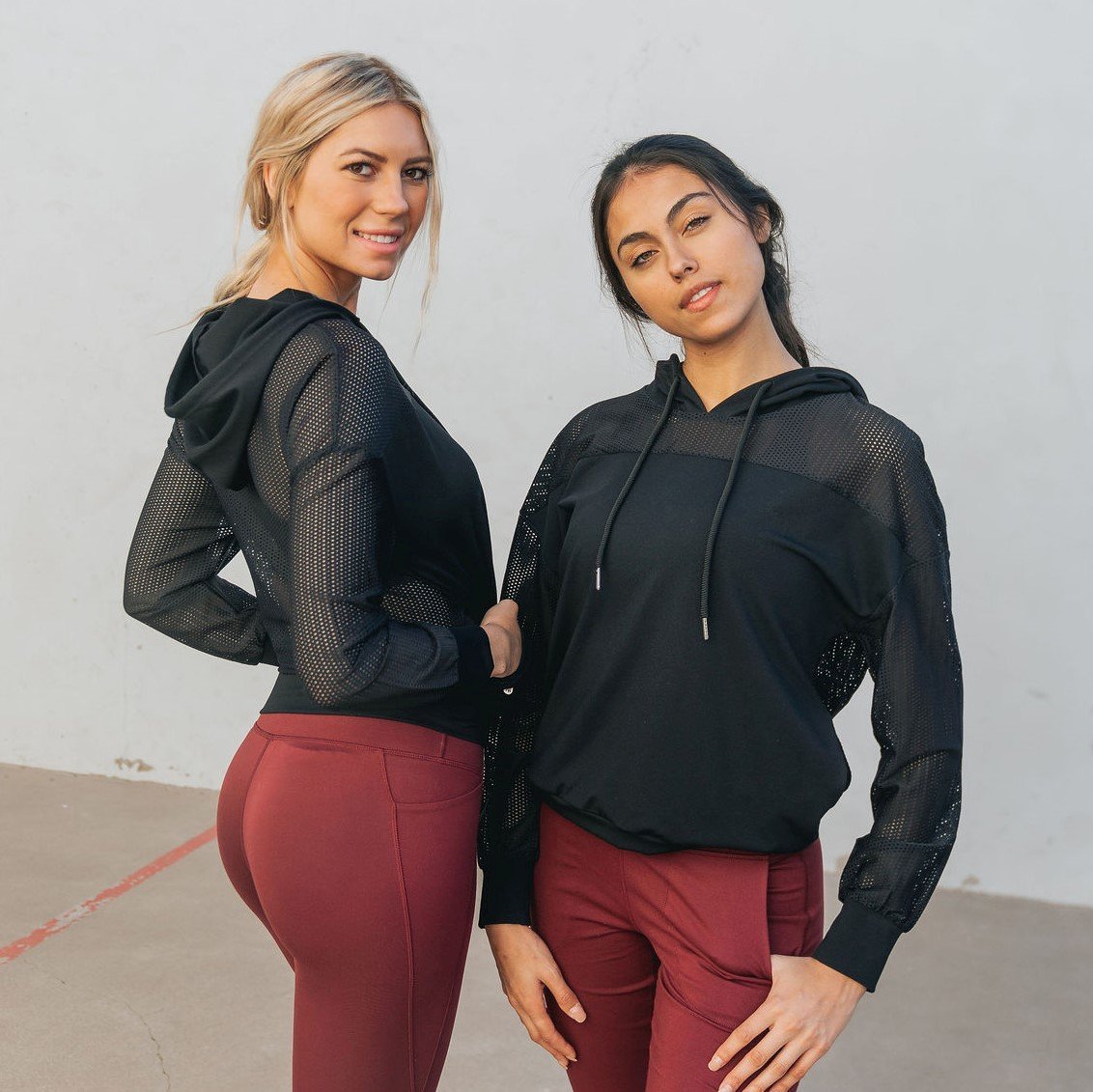 Champion Mesh Hoodie - Black - Senita Athletics