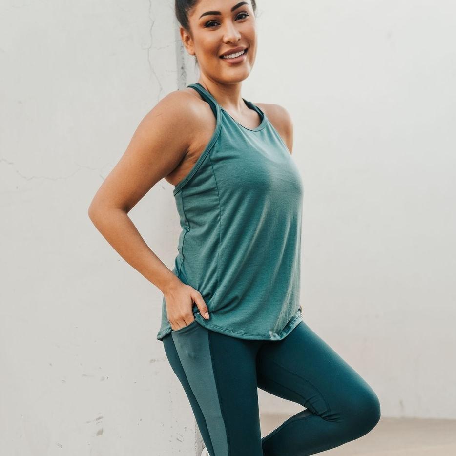 Circuit Tank Top - Fern - Senita Athletics