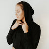 Cropped Hoodie - Black - Senita Athletics