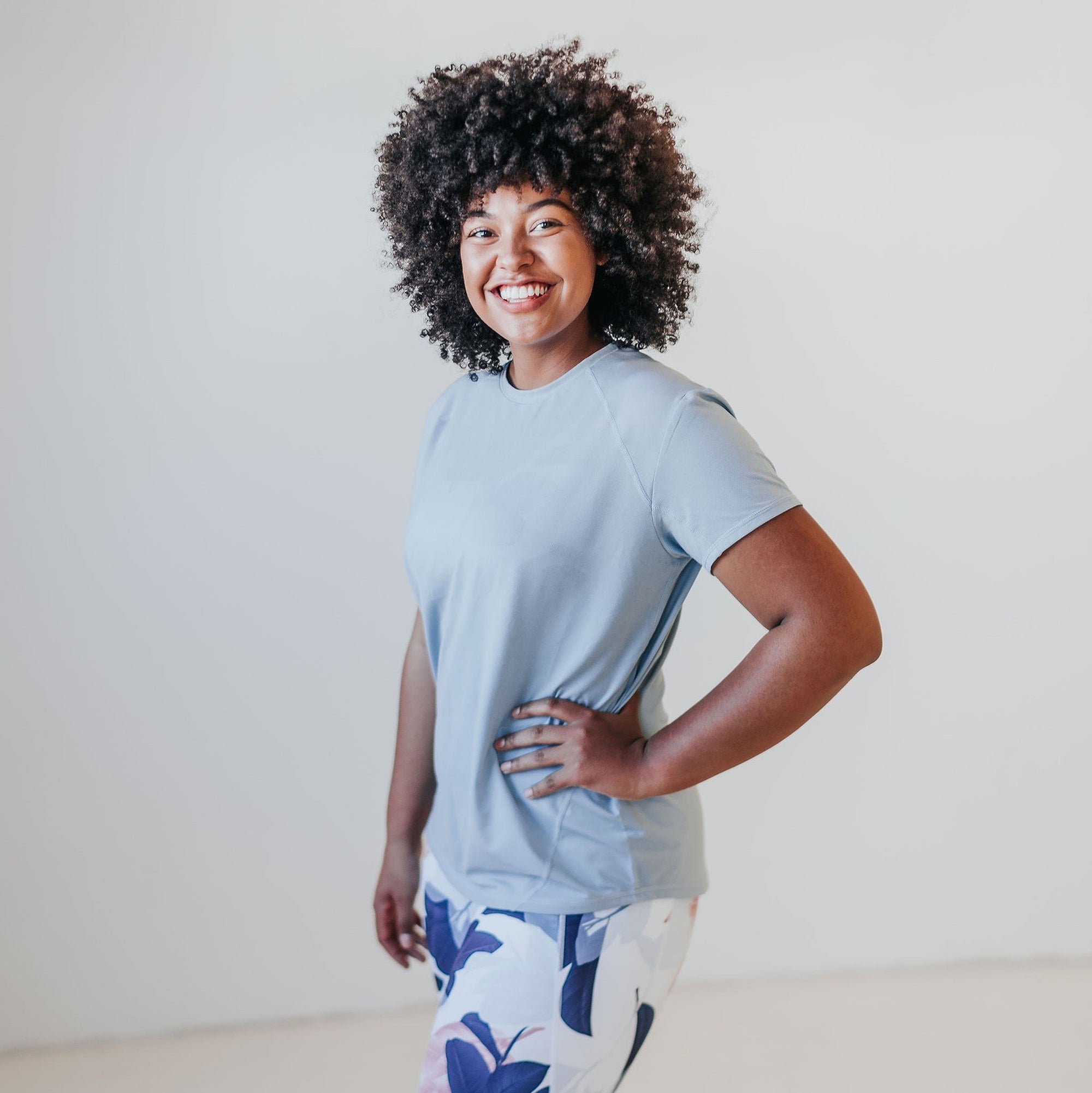 Daily Tee - Steel Blue - Senita Athletics