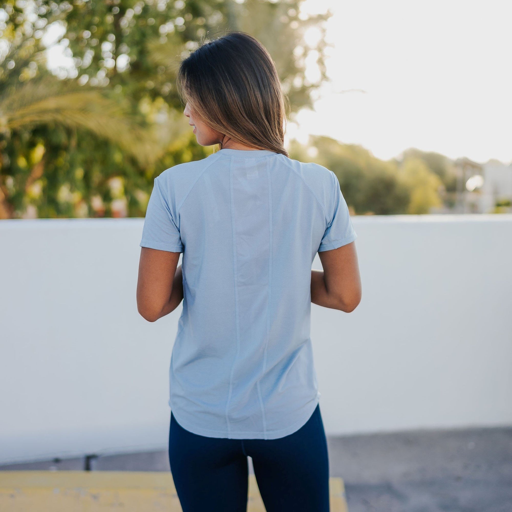 Daily Tee - Steel Blue - Senita Athletics