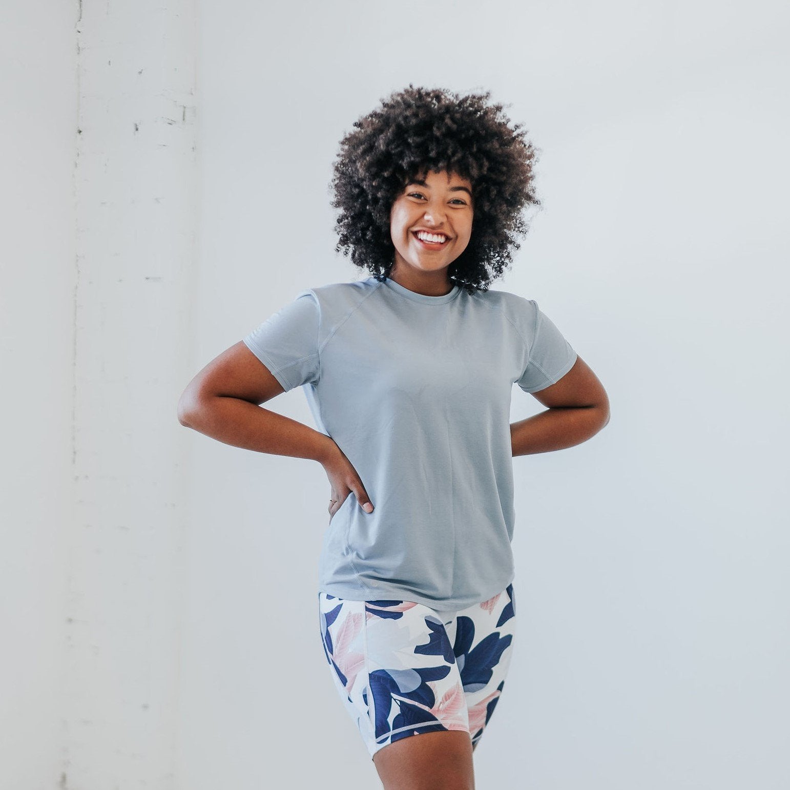Daily Tee - Steel Blue - Senita Athletics