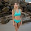 Deep Dive Bikini Top - Turquoise - Senita Athletics