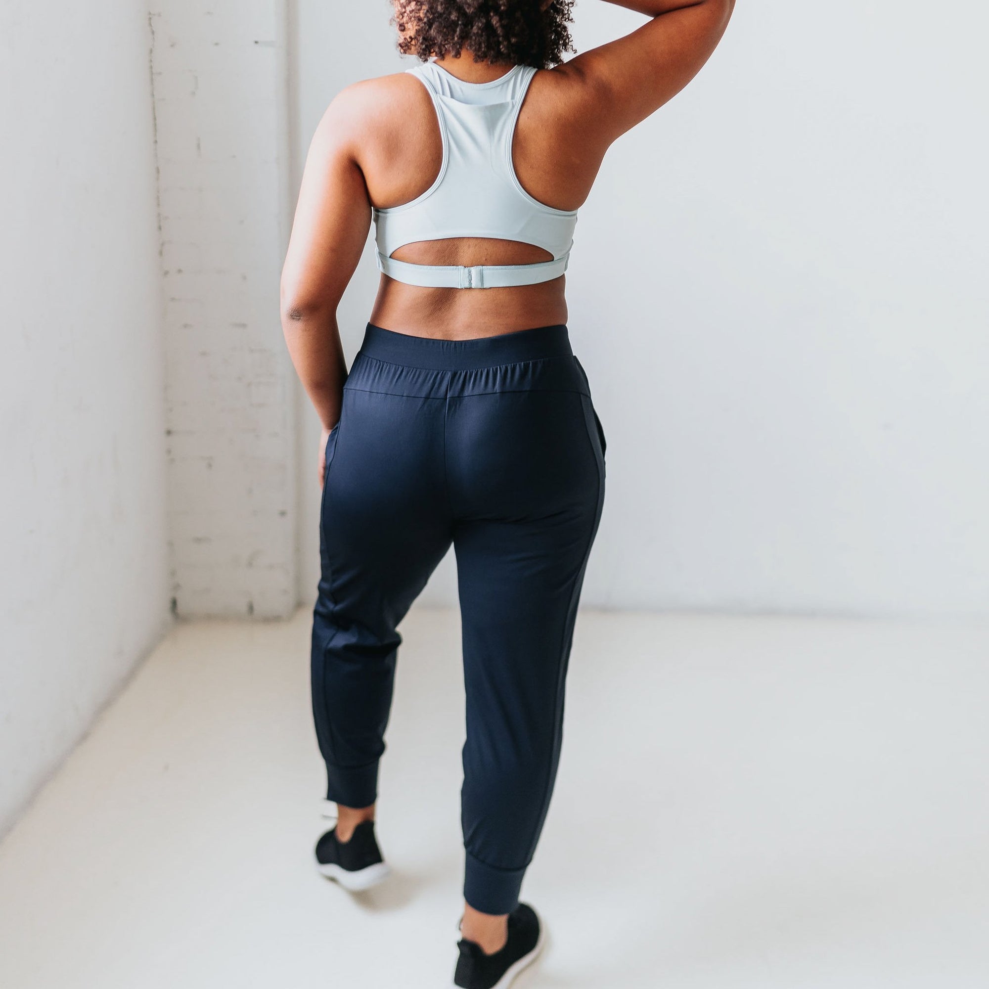Easy Going Joggers - Navy - Senita Athletics