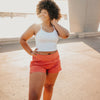 Elevate Shorts - Burnt Amber - Senita Athletics