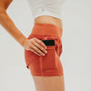 Elevate Shorts - Burnt Amber - Senita Athletics