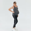 Everyday Maternity Tank Top - Cool Gray - Senita Athletics