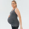 Everyday Maternity Tank Top - Cool Gray - Senita Athletics