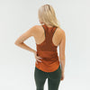 Extra Mile Mesh Back Tank - Copper - Senita Athletics