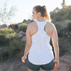 Extra Mile Tank - White - Senita Athletics