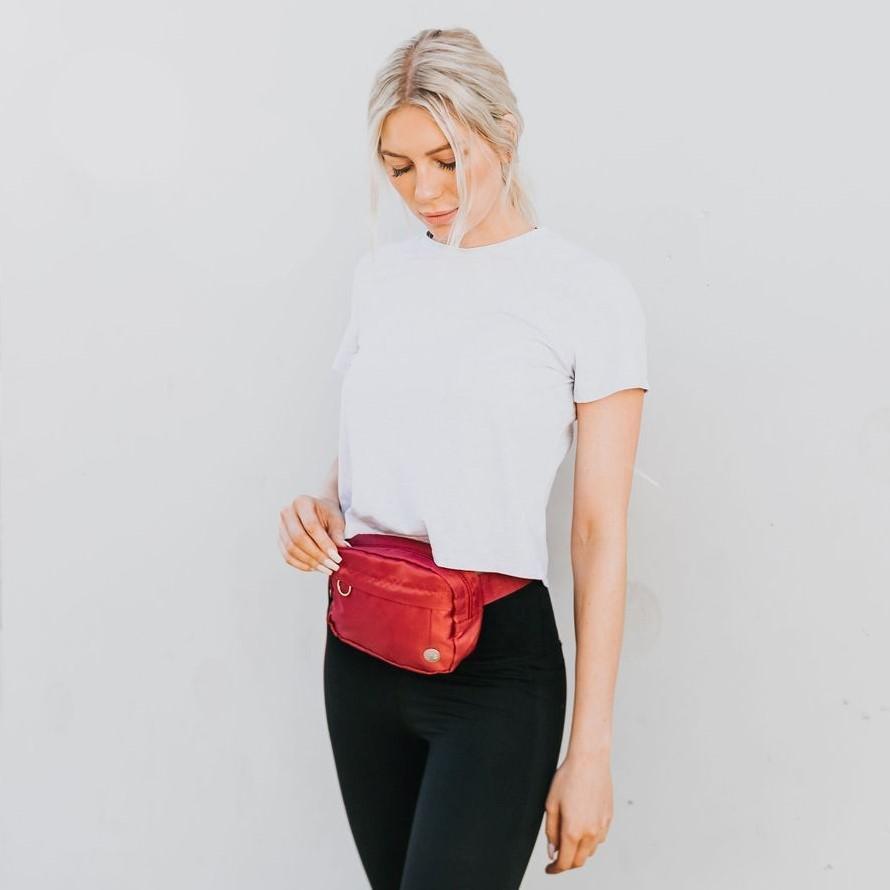 Fanny Pack - Cranberry - Senita Athletics