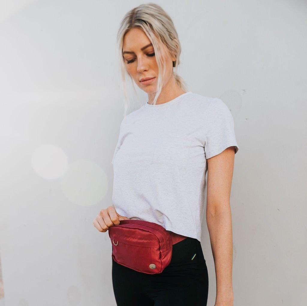 Fanny Pack - Cranberry - Senita Athletics