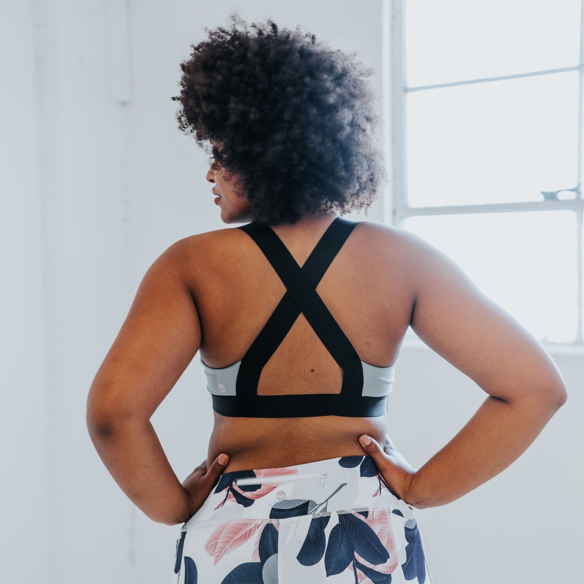 Flex Sports Bra - Steel Blue - Senita Athletics