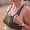 Go With The Flow Nursing Sports Bra - Evergreen - Senita Athletics