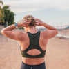 Go With The Flow Nursing Sports Bra - Evergreen - Senita Athletics