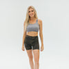 Go With The Flow Nursing Sports Bra - Heathered Gray - Senita Athletics