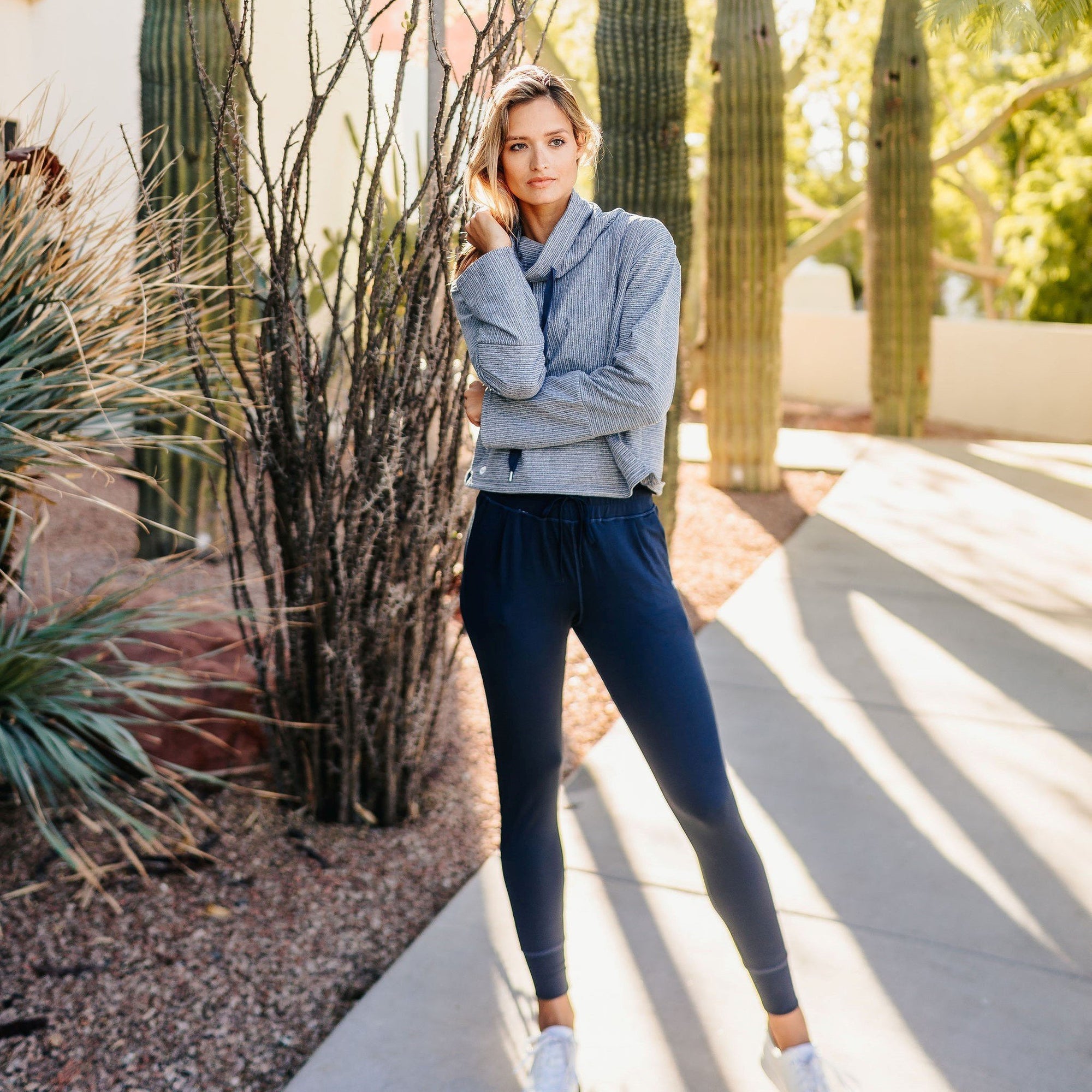 Going Places Pullover - Navy - Senita Athletics