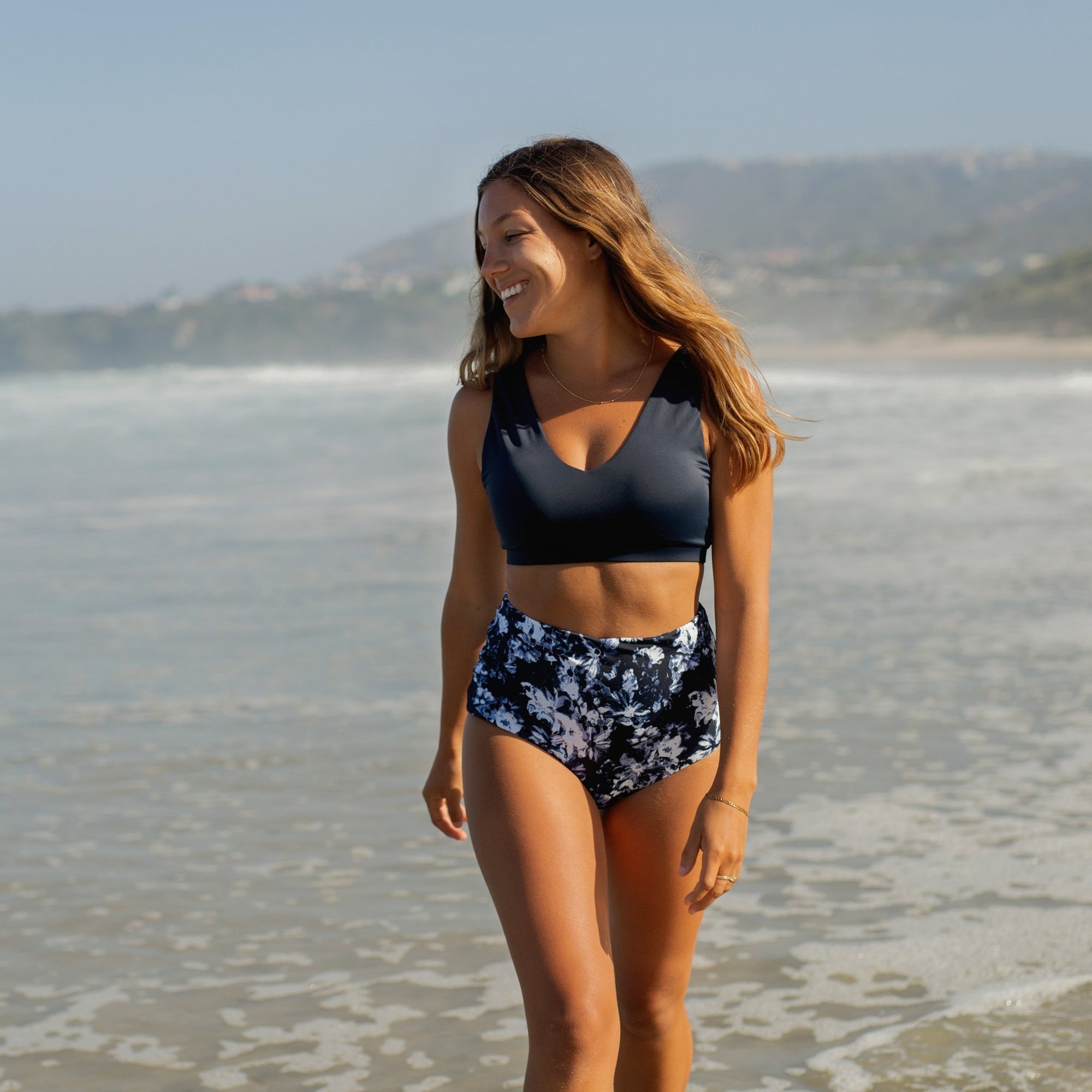 Havasu Bikini Top - Navy - Senita Athletics